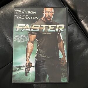 Faster DVD with Dwayne Johnson & Billy Bob Thornton